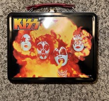 KISS Catalog Embossed Metal Lunchbox 2000 picture