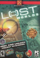 LOST WORLDS History Channel Puzzle PC Game NEW Vista/XP picture