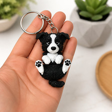 key chains Articulated Border Collie Pocket Companion – Premium Bag Charm picture