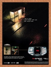 2003 Tomb Raider 2 Starring Lara Croft Nokia N-Gage Original Ad / Promo v4 picture