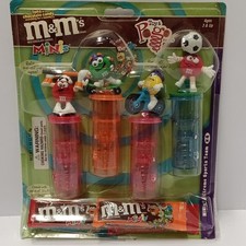 M&M’s Minis Toy & Pop Dispenser Set Extreme Sports Team 4-Pack picture