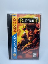 Fahrenheit (Sega CD / Sega 32X CD, 1995) BRAND NEW FACTORY SEALED UNOPENED picture