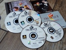 PS1 Final Fantasy VIII 8 PlayStation 1 Black Label Complete CIB - TESTED WORKING picture