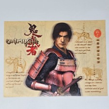 Onimusha Warlords PlayStation 2 PS2 Authentic Magazine Ad picture