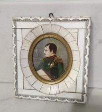 Antique Miniature Portrait Of Napoleon  picture