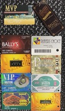 Vintage Casino Players Card Lot Bally’s Hilton Showboat Harrah’s VIP Gold CDV picture