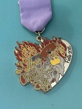 FIESTA 2018 medal- I LOVE CHORIZZO & EGG- artist JC CRUZ- HTF-IMMEDIATE SHIPPING picture