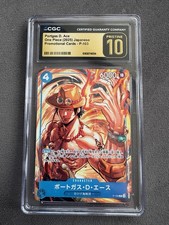 Portgas D. Ace P-103 Promotional Cards One Piece Japanese CGC 10 Pristine picture