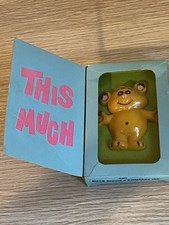 Vintage 1977 Russ Berrie I Love You This Much Bear Figurine Style 1745 w/Box picture