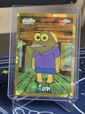 2025 Topps Chrome SpongeBob Sapphire Tom #116 Gold /50 picture