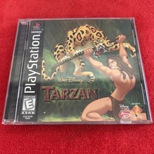 Tarzan Sony PlayStation 1 PS1 Black Label Complete CIB w/Manual - Tested & Works picture