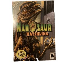Nanosaur Hatchling Funhouse Rare PC Game CD-Rom With 3D Glasses & Box Very Good picture