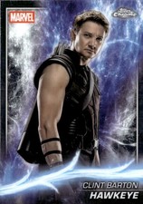 2025 Topps Chrome Marvel Studios #28 Hawkeye picture