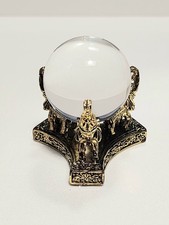Prophecy Orb Divination Crystal Ball Elephants Base Replica NIB Wizardry New picture