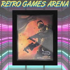 FRAMED 12.5x10 Halo 2 Xbox Authentic Magazine Print Ad picture