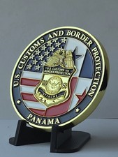 🔥USCBP BORDER PATROL UPAPF🔥PANAMA CITY CHALLENGE COIN picture