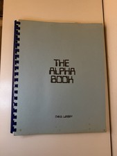 RARE The Alpha Book SPACE: 1999 Fan Zine Glossary 1978 Chris Landry Steve Poleri picture