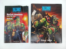 Blizzard Product Catalogue Poster 2000 Promo Pamphlet Warcraft Adventures Lot picture