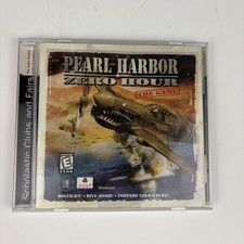Pearl Harbor Zero Hour PC Video Game Rare Retro Vintage picture