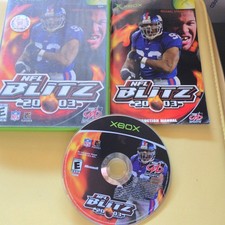 NFL Blitz 20-03 2003 (Microsoft Xbox, 2002) In Box CIB With Manual Tested picture