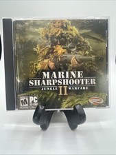 Marine Sharpshooter 2 Jungle Warfare PC CD-ROM Software Read Below picture