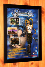 Septerra Core Legacy of the Creator PC Windows Promo Small Poster Ad Page Framed picture