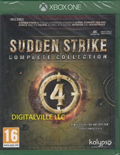 Sudden Strike 4 Complete Collection Xbox One Brand New Factory Sealed picture