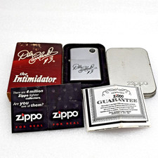 NOS/Unfired 2003 Dale Earnhardt #3 The Intimidator L-03 Zippo Lighter-Full Set picture