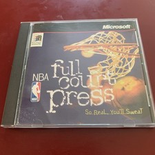 NBA Full Court Press PC CD-ROM Windows 95 Basketball 1996 Game picture
