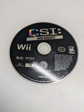 CSI: Crime Scene Investigation - Hard Evidence (Nintendo Wii, 2008) Disc Only picture