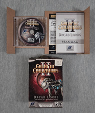 Galactic Civilizations II Dread Lords PC Game 2006 Complete Box Set Discs/Manual picture