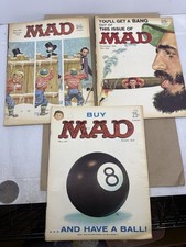 3 Silver Age Mad Comics/magazines #63,81,82 picture