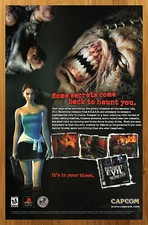 1999 Resident Evil 3 Nemesis PS1 Print Ad/Poster Official Promo Art PS4 Xbox One picture