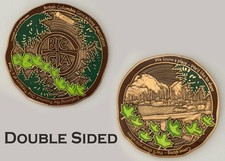 BCGA British Columbia Geocaching Nature Shaped Challenge Coin  J#4 picture