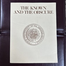 Lederle Pathilon “The Known & The Obscure” Pharma Brochure Vice Presidents of US picture