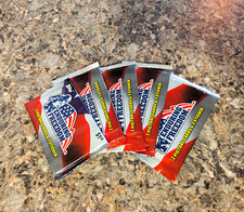 Topps Enduring Freedom Non-Sport Trading Cards 5 Sealed Packs 7 Cards + Sticker picture