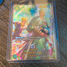 Bandai One Piece Card Game Roronoa Zoro SP PRB02-006 R Foil Alt Art JP picture