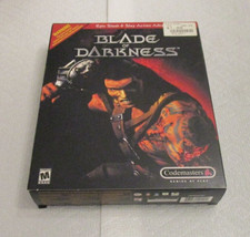 Blade of Darkness (PC, 2001) - BRAND NEW/FACTORY SEALED BIG BOX picture