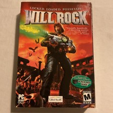 Will Rock Locked Loaded Possessed - 2003 UBI Soft NTSC - BOX ONLY picture