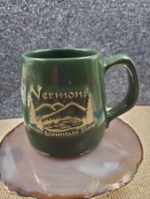 Vermont Green Mountain State Onion River Pottery Souvenir Mug (C18) picture
