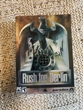 Rush for Berlin-World War 2 Strategy Game for PC DVD Vintage Classic 2005 sealed picture