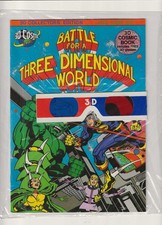 Battle for a Three Dimensional World (3D Cosmic Publications 1982) Still Sealed picture