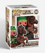 Funko Pop Asia Three Kingdoms Guan Yu on Chi Tu Exclusive #242 Vinyl Figure picture