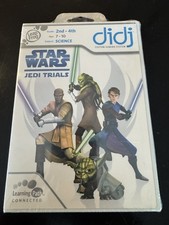 Leap Frog Didj Custom Gaming System Star Wars Jedi Trials Science Game 2nd-4th picture