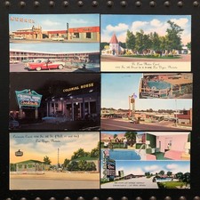 [6] Las Vegas Nevada Motel postcards [all posted] picture
