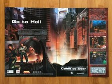 Project Eden PS2 PC 2001 Print Ad/Poster Official Eidos Video Game Promo Art picture
