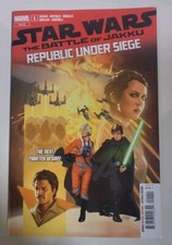 🔑STAR WARS: BATTLE JAKKU - REPUBLIC UNDER SIEGE #1 01/2025 VF+ MARVEL COMICS picture