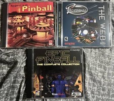 Lot of 3 Working Windows-Compatible PC Pinball Games picture