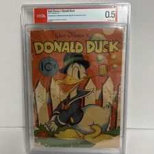 Walt Disneys Donald Duck # nn KK Publications 1938 Bubble Pipe Cover Graded picture