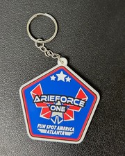 Arieforce One Keychain AF1 RMC Rollercoaster Fun Spot Atlanta picture